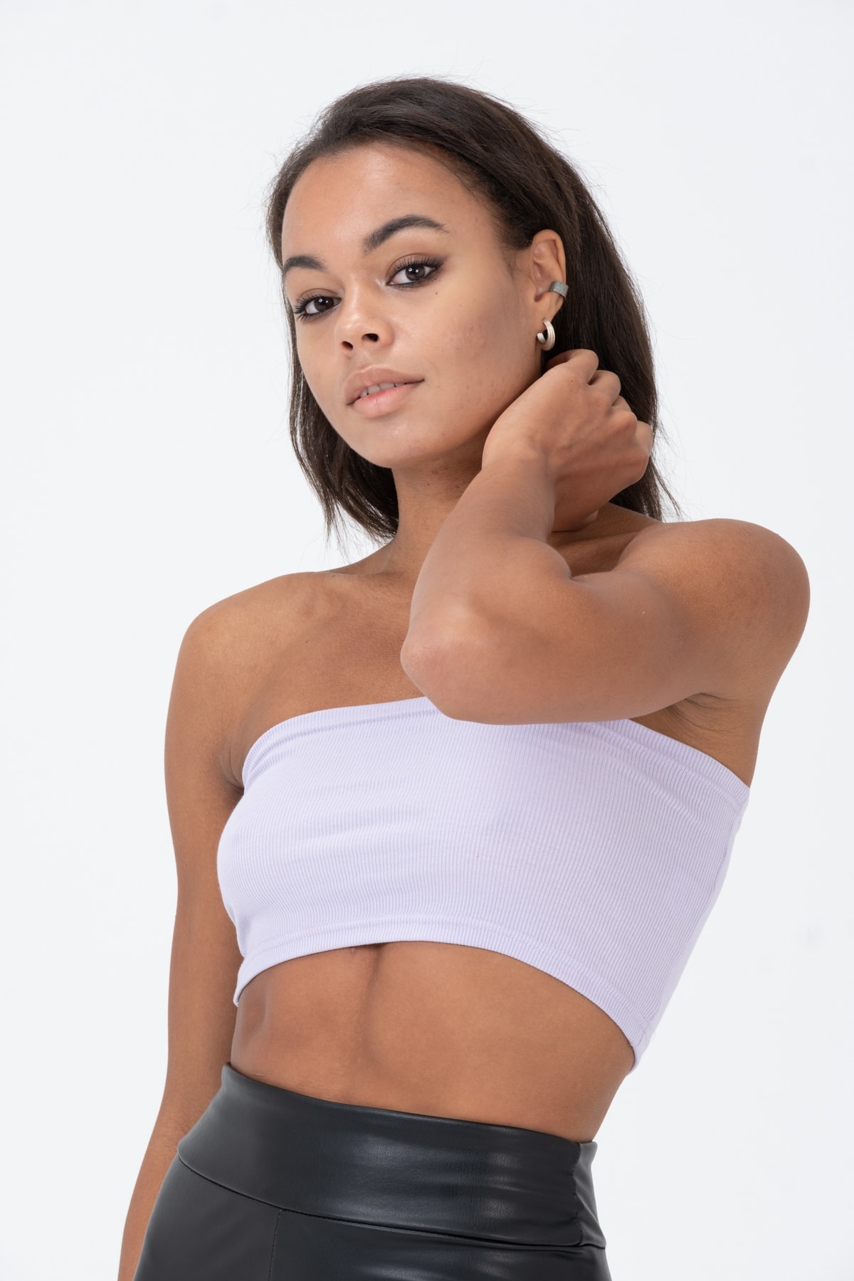 Kadın Lila Straplez Büstiyer