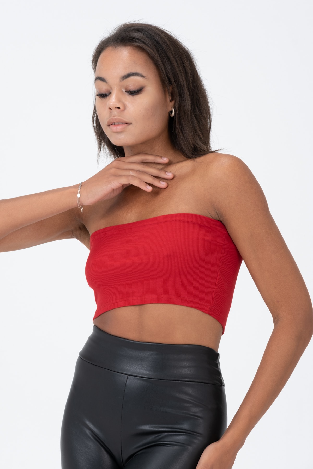 Kadın Lila Straplez Büstiyer