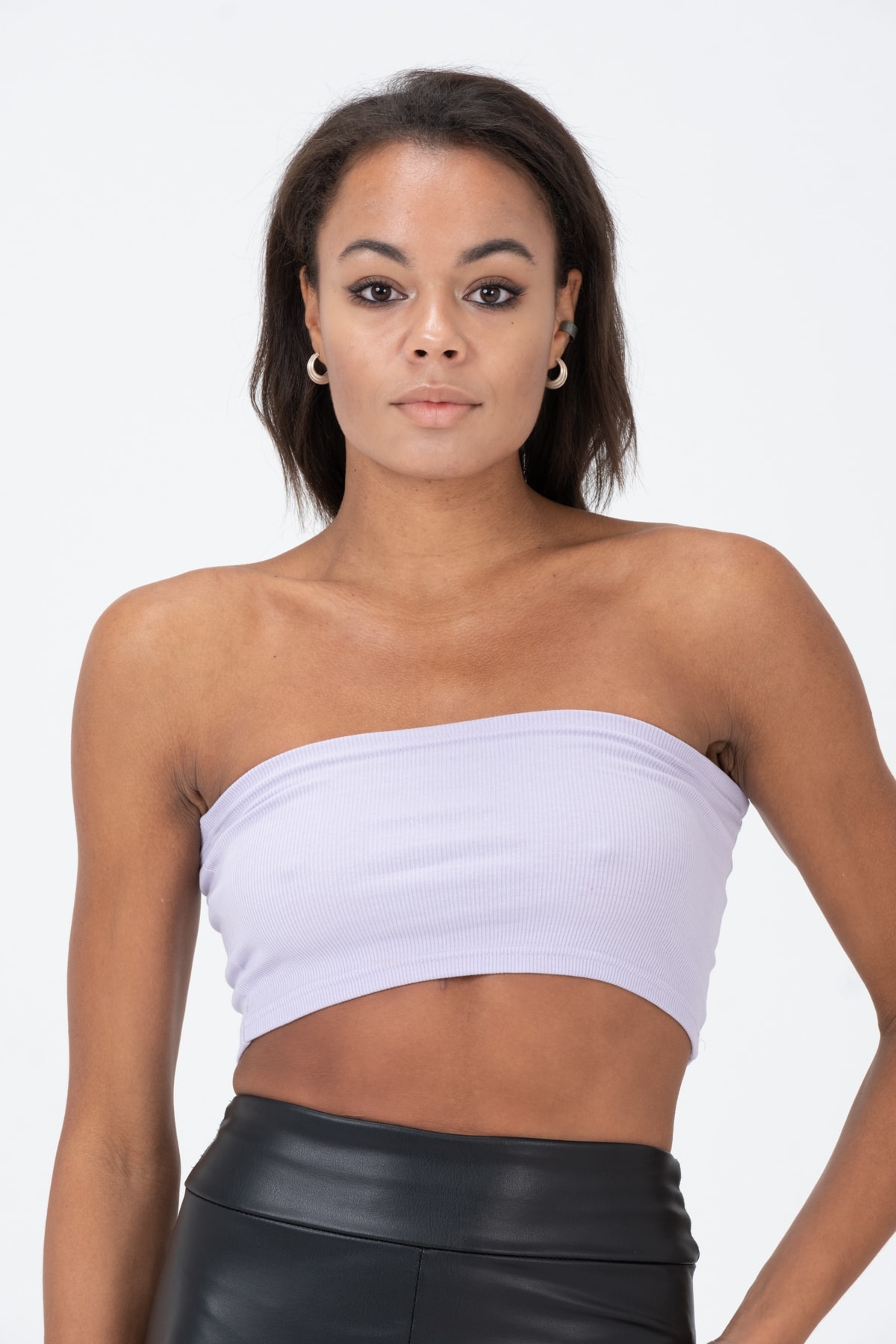 Kadın Lila Straplez Büstiyer