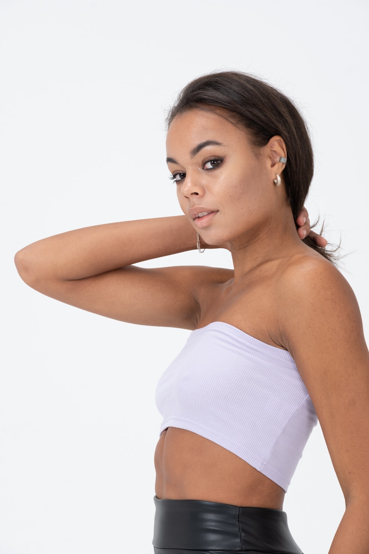 Kadın Lila Straplez Büstiyer