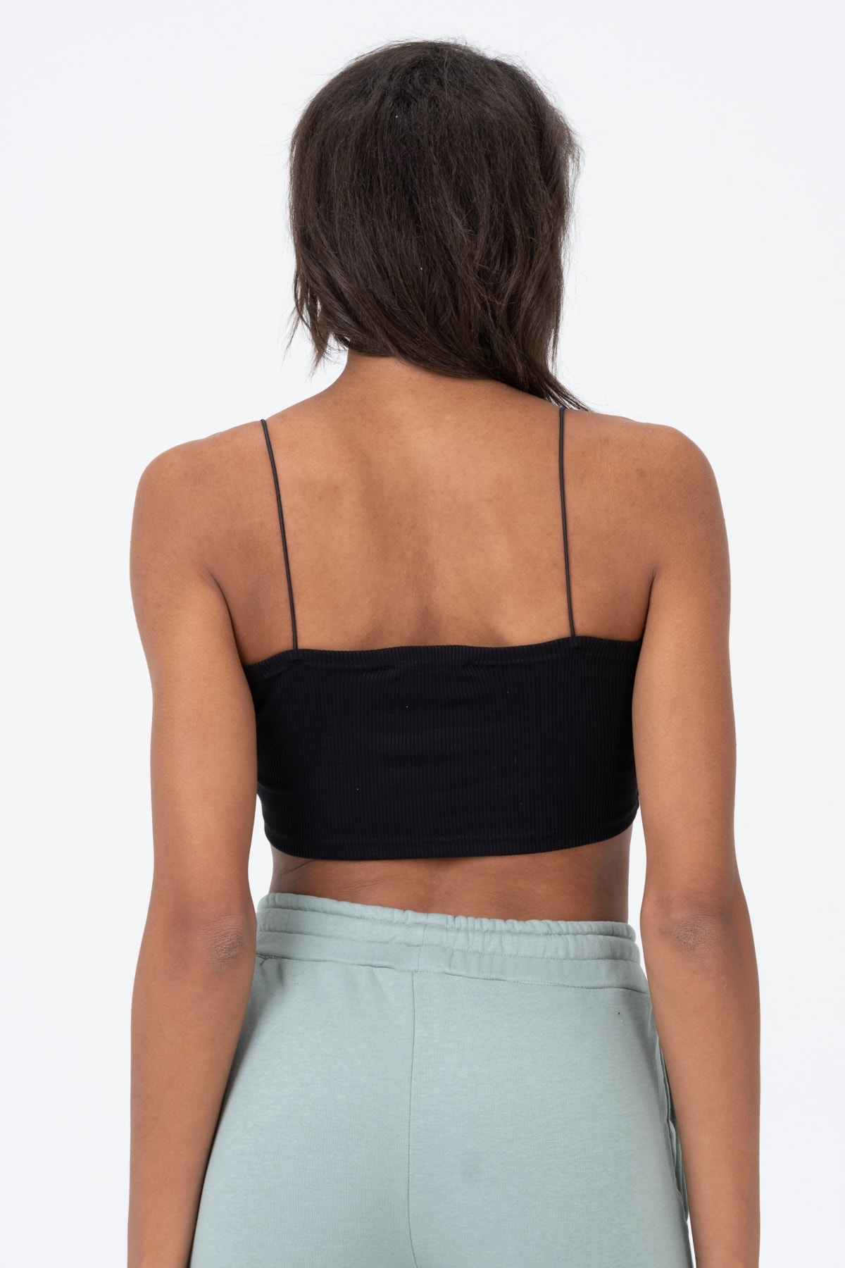 Kadın Beyaz Ip Askılı Straplez Büstiyer